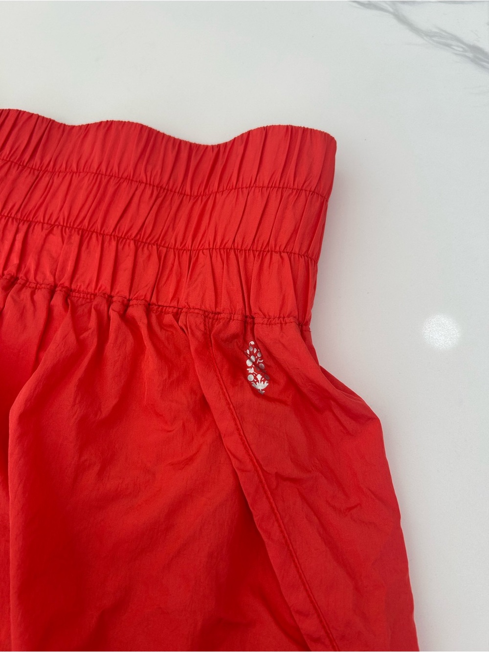 Free People FP Movement Shorts Women's Size Medium Red - Picture 3 of 6